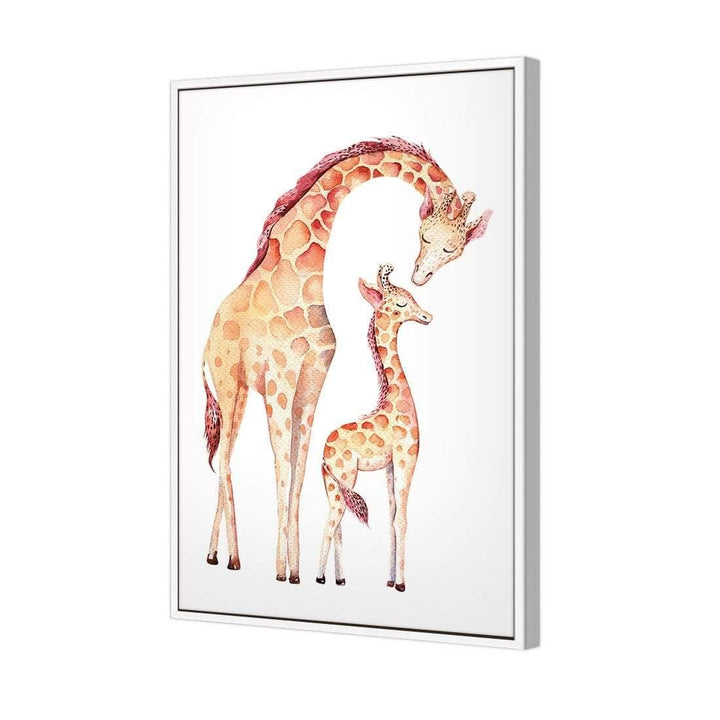 Giraffe Baby Love Wall Art