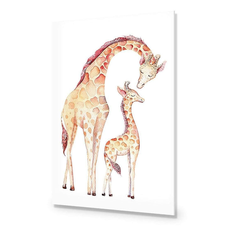 Giraffe Baby Love Wall Art