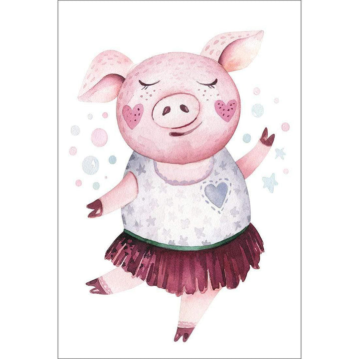 Piggy the Ballerina Wall Art