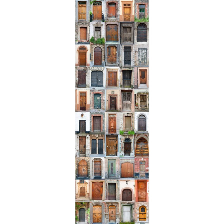 Vintage Door Collage (Tall) Wall Art