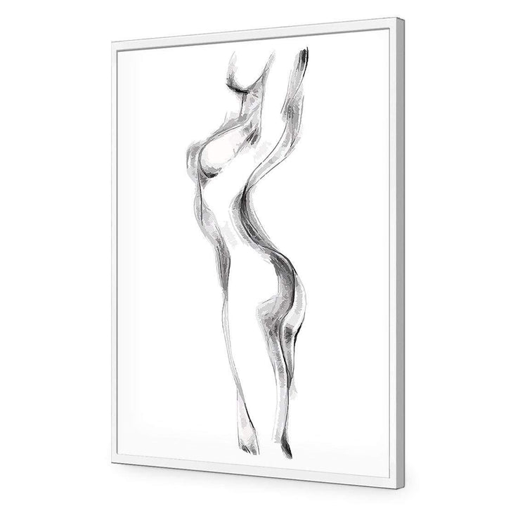 Nude Silhouette Arched Wall Art
