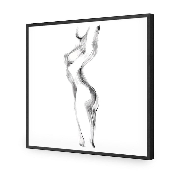 Nude Silhouette Arched (Square) Wall Art