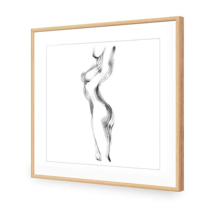 Nude Silhouette Arched (Square) Wall Art