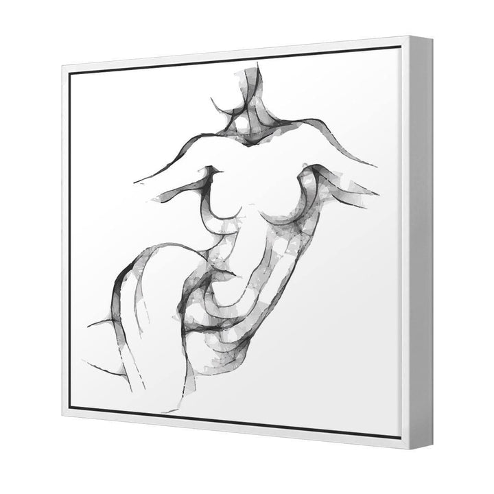 Nude Twist (Square) Wall Art