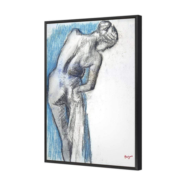 Bathing Nude Blue By Edgar Degas Wall Art