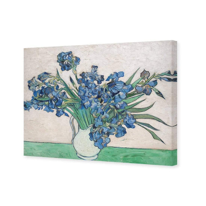 Irises in Vase By Van Gogh Wall Art
