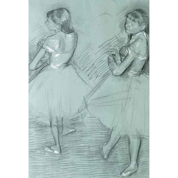 Two Dancers By Edgar Degas Wall Art