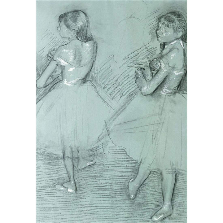 Two Dancers By Edgar Degas Wall Art