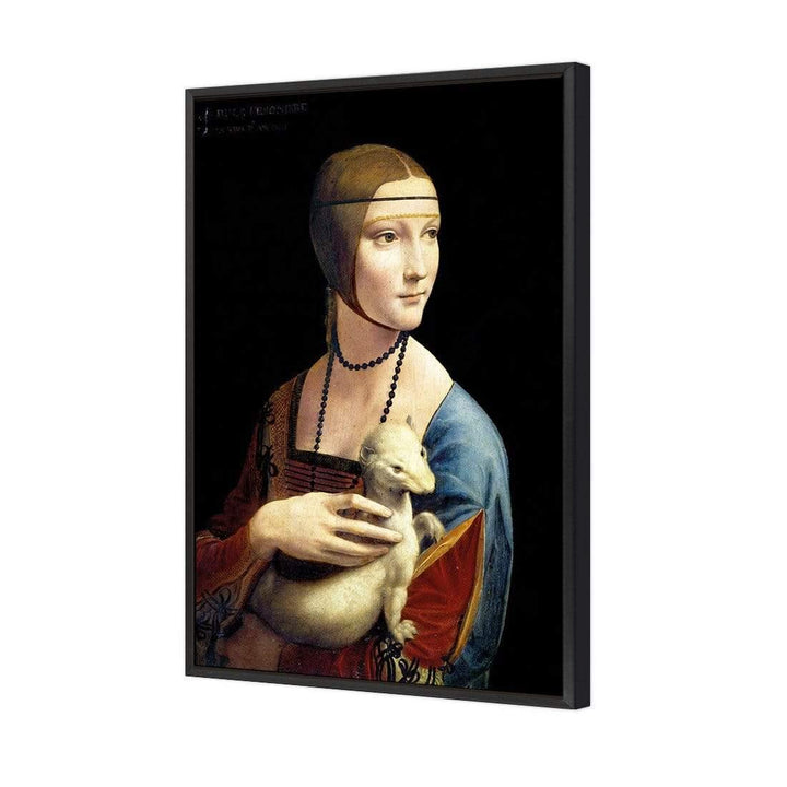 Lady with Ermine By Leonardo Da Vinci Wall Art