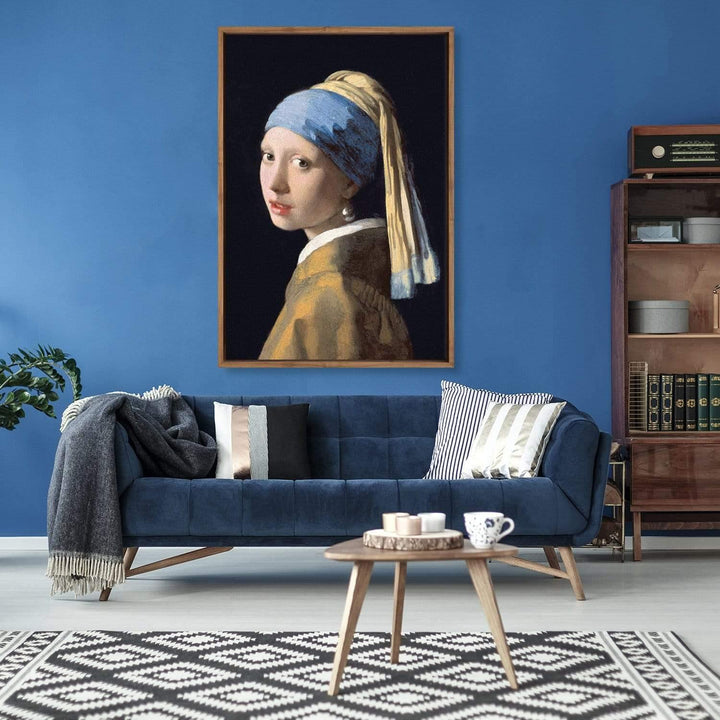 Girl with Pearl Earring By Vermeer Wall Art