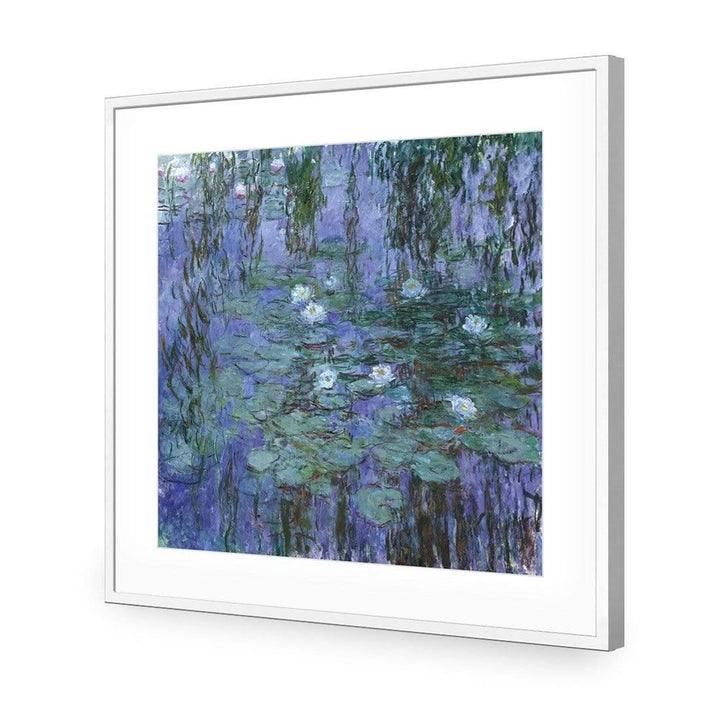 Blue Water Lilies By Monet Wall Art