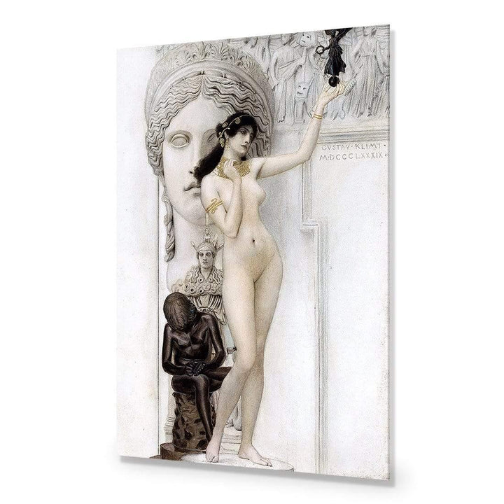 Allegory of Sculpture By Gustav Klimt Wall Art