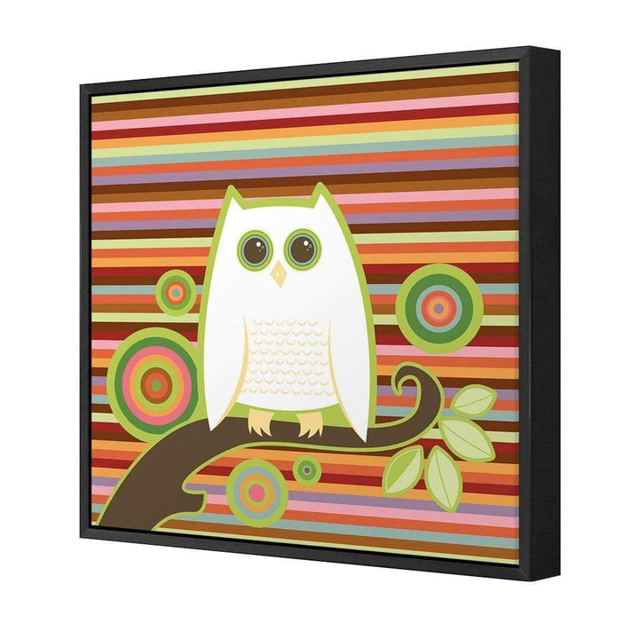 Owl Stripes Wall Art