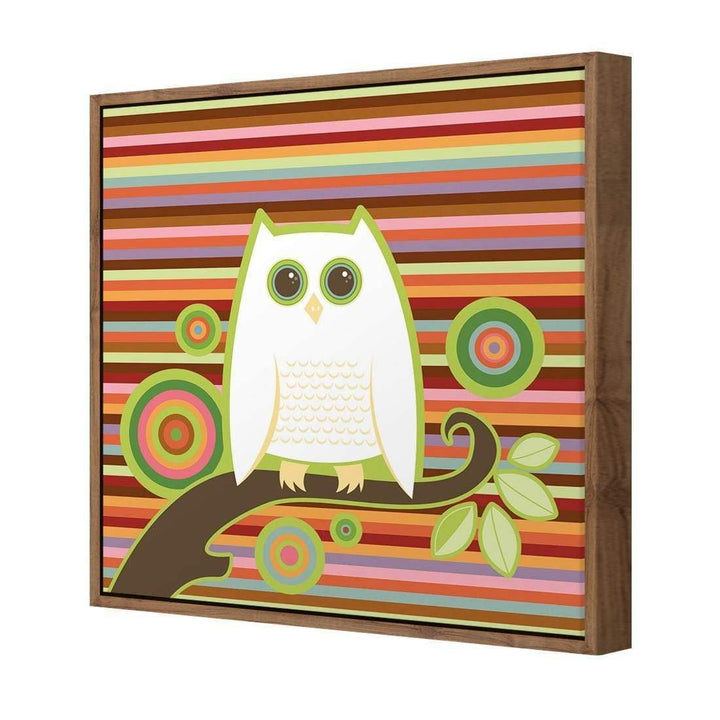Owl Stripes Wall Art