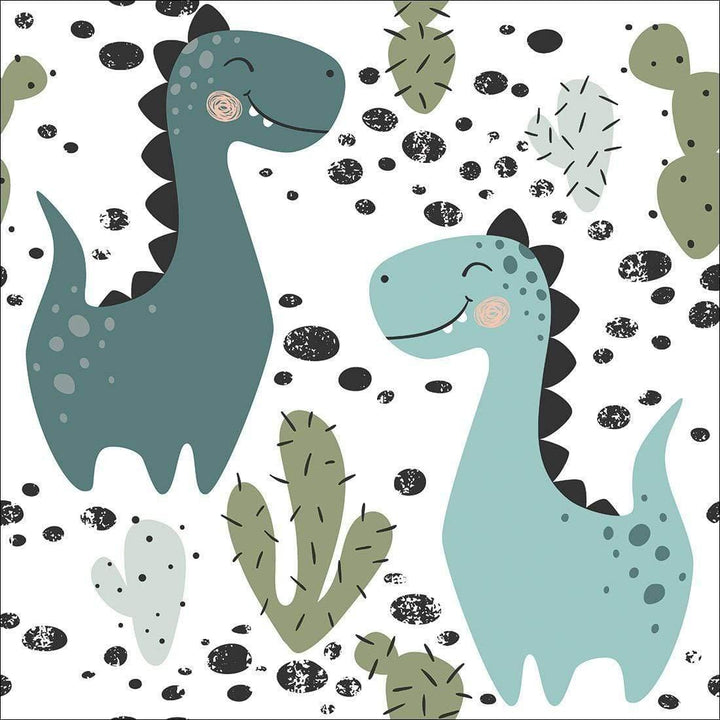 The Happy Dinosaurs Wall Art