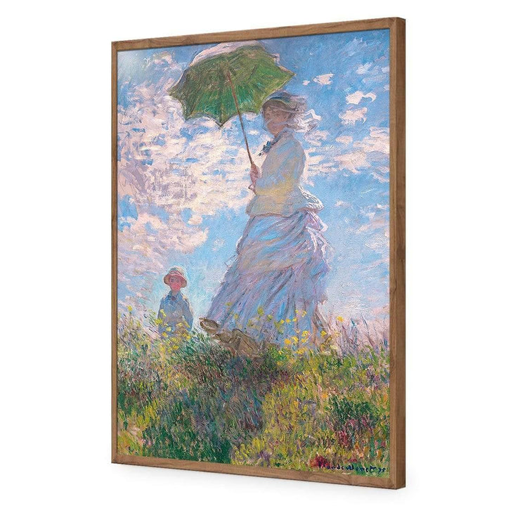 Woman with Parasol Madame Monet and Her Son By Monet Wall Art