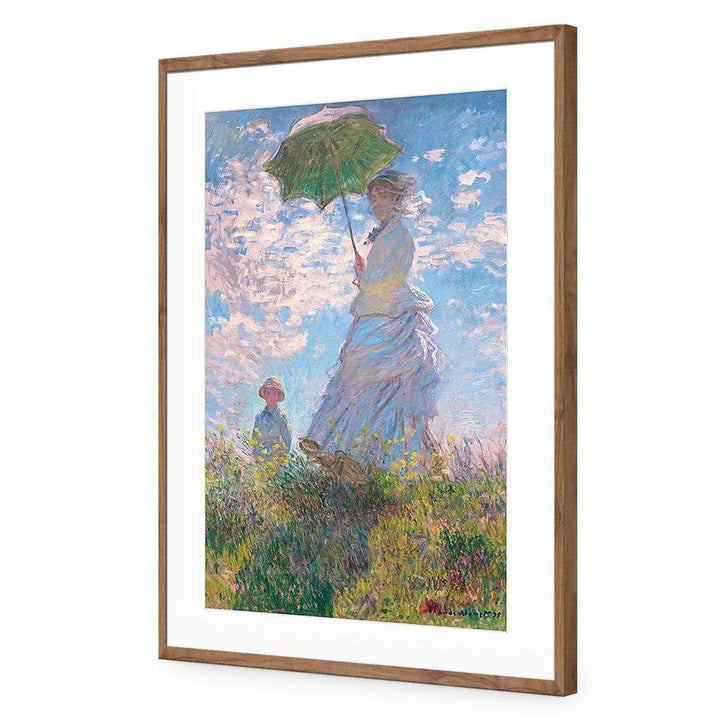 Woman with Parasol Madame Monet and Her Son By Monet Wall Art