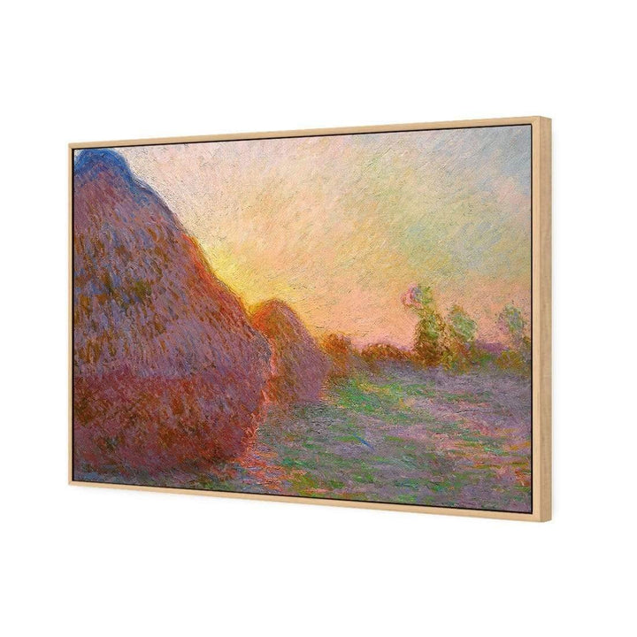 Haystacks by Monet Wall Art