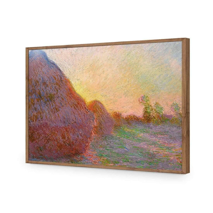 Haystacks by Monet Wall Art