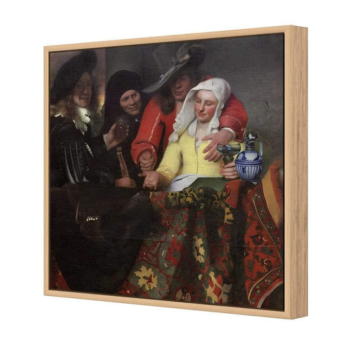 The Procuress by Johannes Vermeer Wall Art