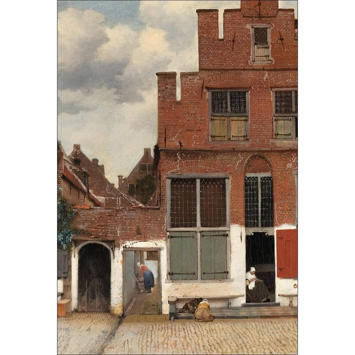 The Little Street by Johannes Vermeer Wall Art