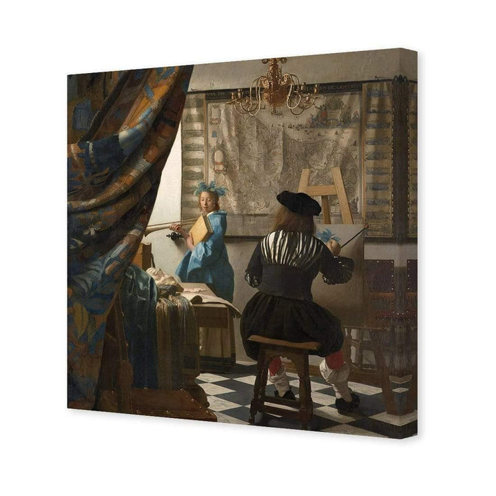 The Art of Painting by Johannes Vermeer Wall Art