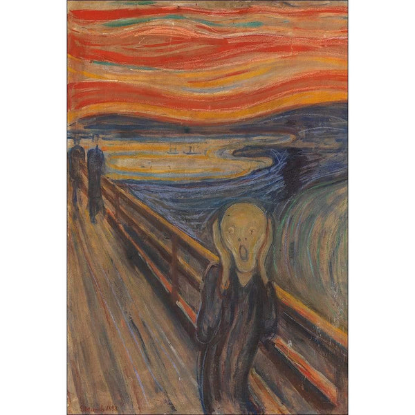 The Scream by Edvard Munch Wall Art