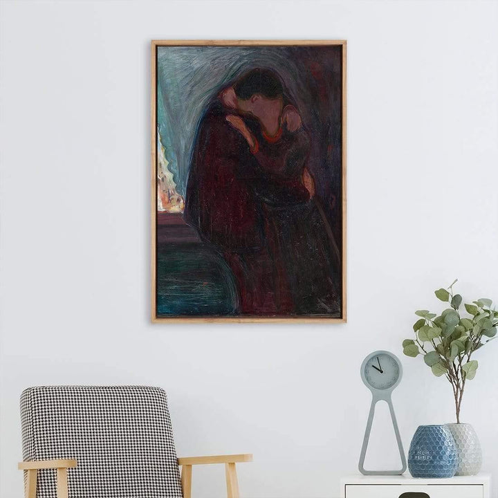 The Kiss by Edvard Munch Wall Art