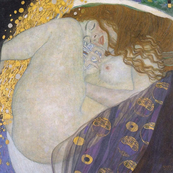 Danae by Gustav Klimt Wall Art