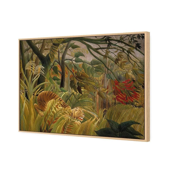 Tiger in a Tropical Storm by Henri Rousseau Wall Art
