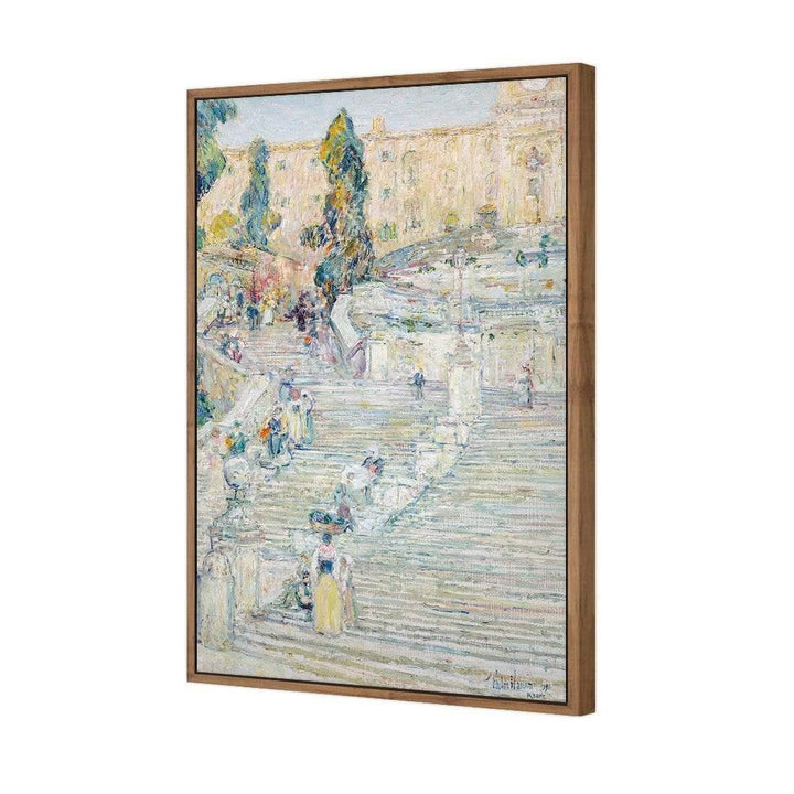 The Spanish Stairs, Rome by Childe Hassam Wall Art