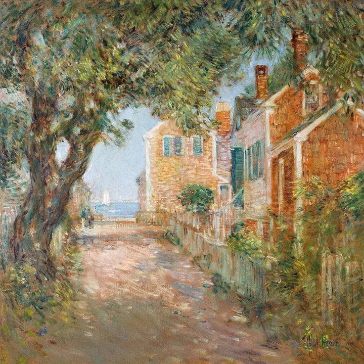 Street in Provincetown by Childe Hassam Wall Art