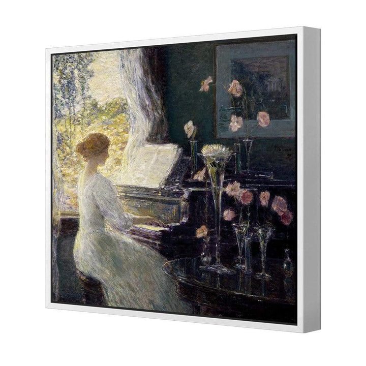 At the Piano by Childe Hassam Wall Art