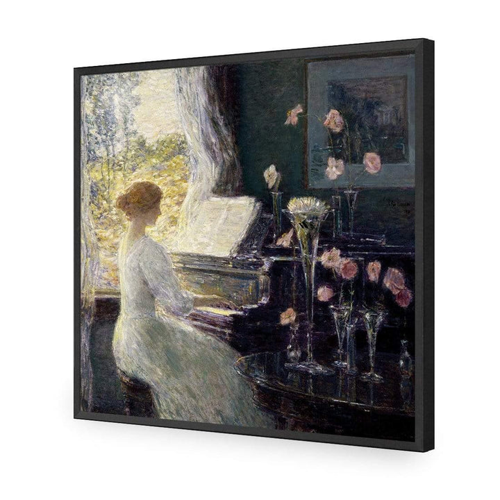 At the Piano by Childe Hassam Wall Art
