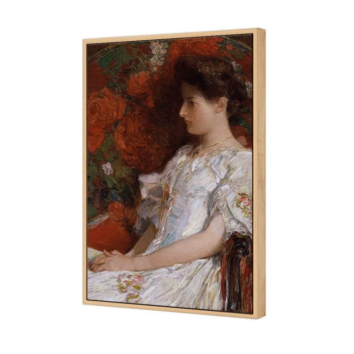 The Victorian Chair by Childe Hassam Wall Art