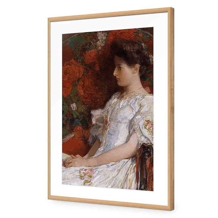 The Victorian Chair by Childe Hassam Wall Art