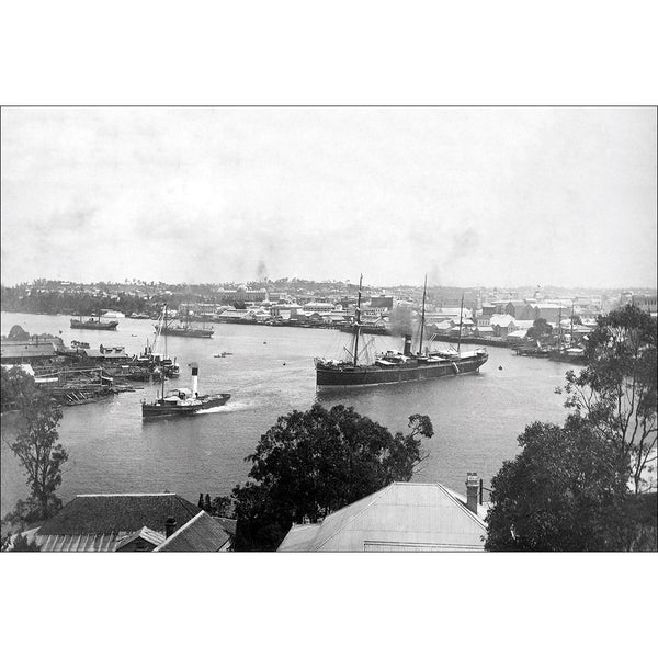 Brisbane from Bowen Hills 1886