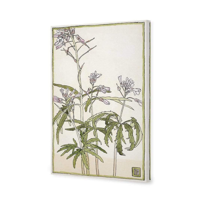 Pink Flowers by Hannah Borger Overbeck Wall Art
