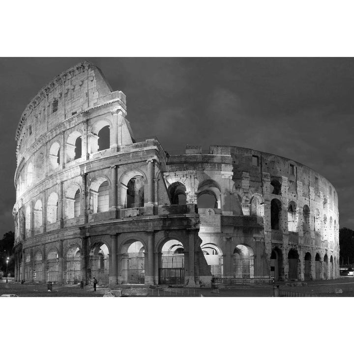 The Colosseum, Black and White Wall Art