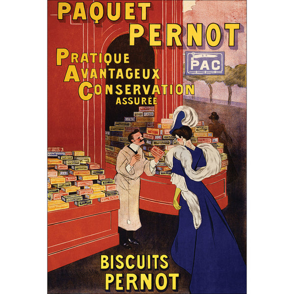 Paquer Pernot, Biscuits Pernot by Leonetto Cappiello (1905)