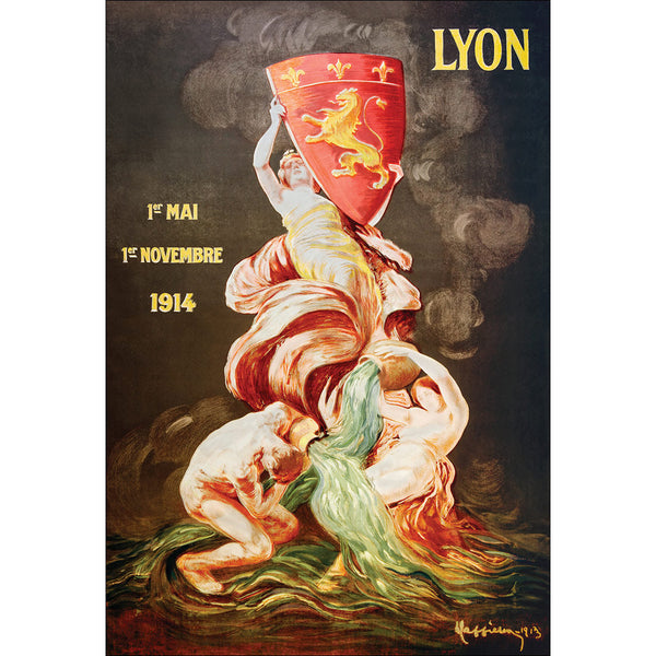 Lyon International Exhibition by Leonetto Cappiello (1914)