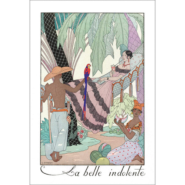 La Belle Indolente by George Barbier