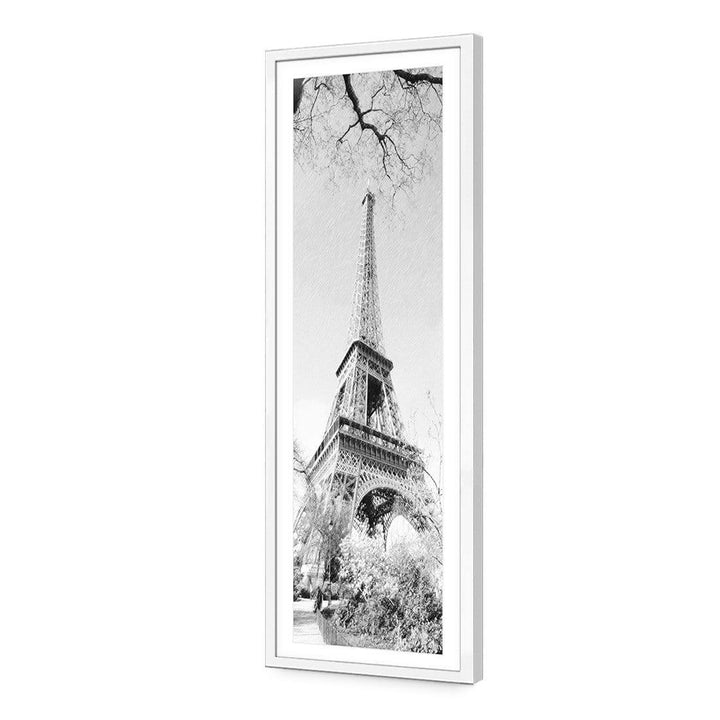 Old Time Eiffel Tower Sketch (Long) Wall Art