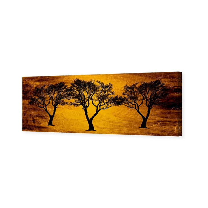 Shadow Trees, Gold Wall Art