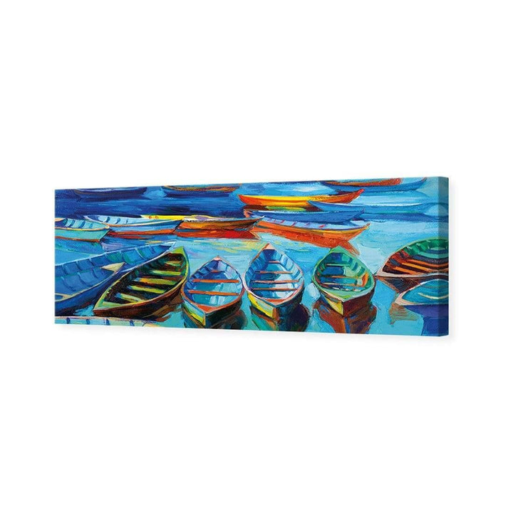 Stranded Row Boats (long) Wall Art