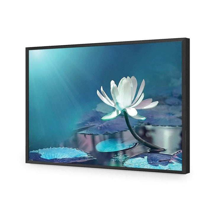 Water Lily, Blue Wall Art