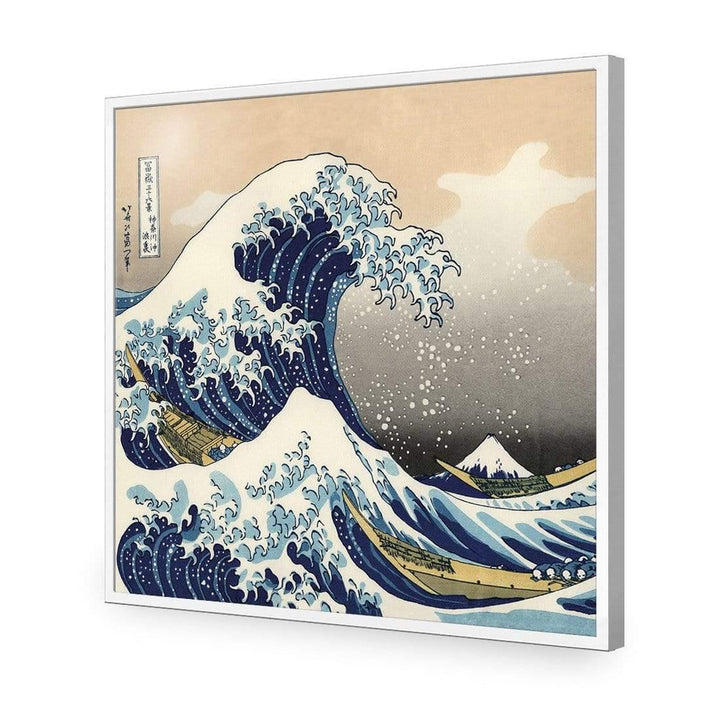 Great Wave off Kanagawa (square) By Hokusai Wall Art