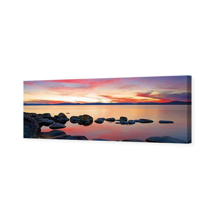 Sunset Calm Waters, Original (Long) Wall Art