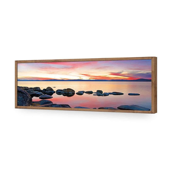 Sunset Calm Waters, Original (Long) Wall Art