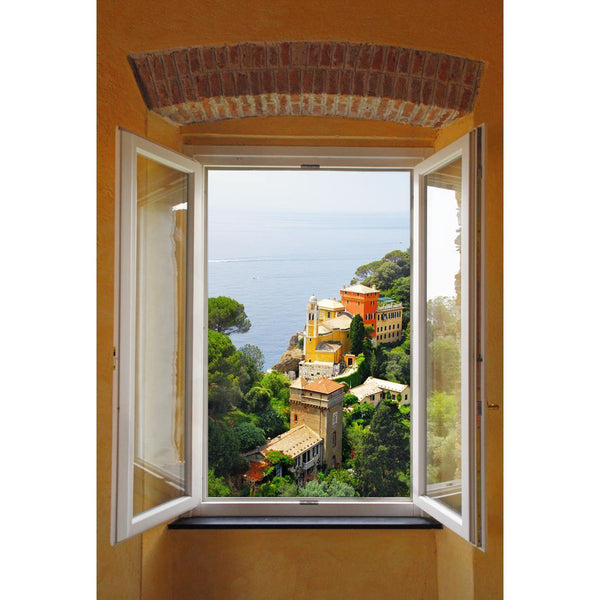 Open Window in Italy, Original Wall Art